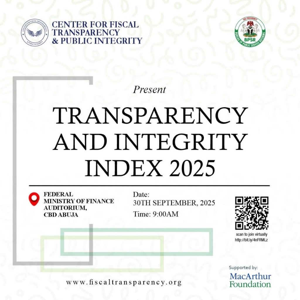 Transparency and Integrity Index 2025