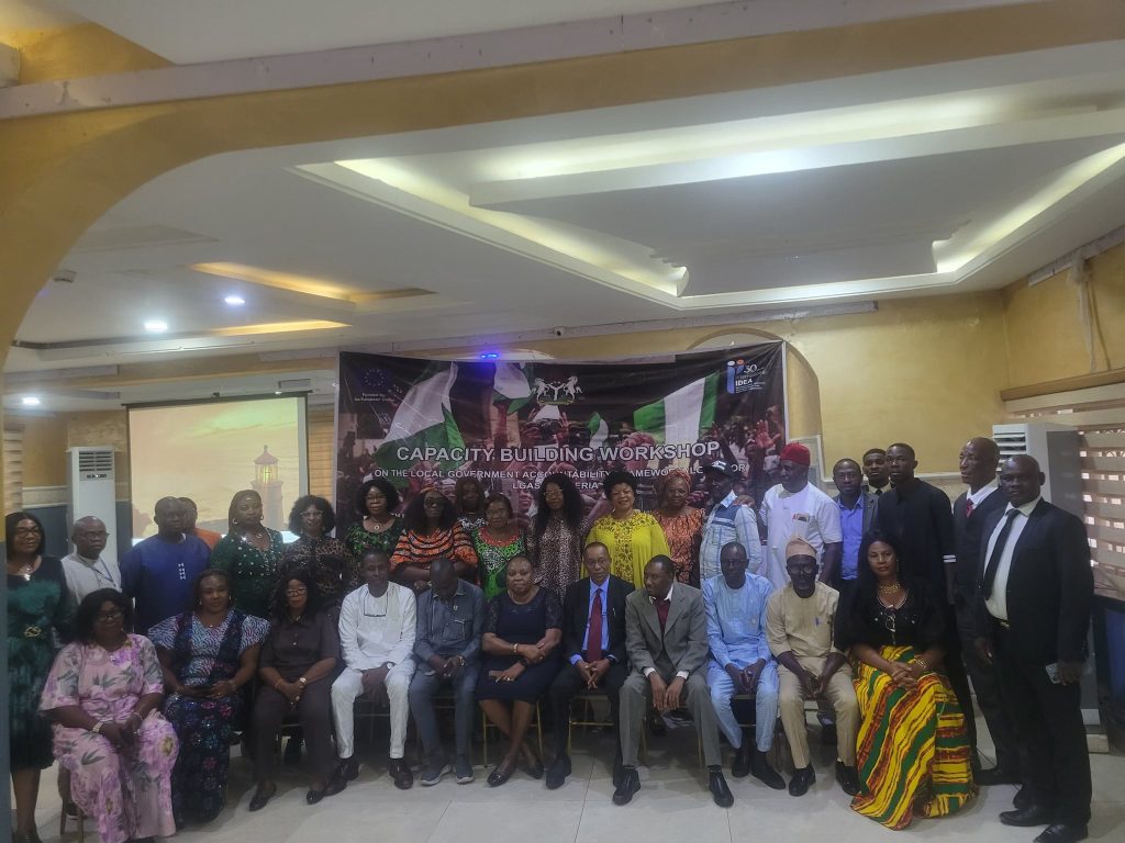 The 6th Edition of the Local Government Accountability Framework (LGAF) workshop hosted in Anambra State.