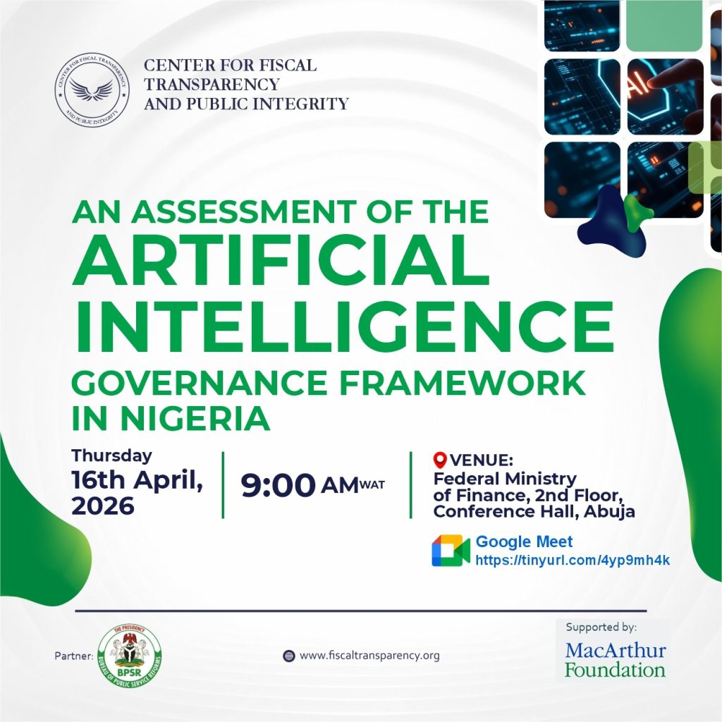 An Assessment of the Artificial Intelligence Governance Framework in Nigeria.