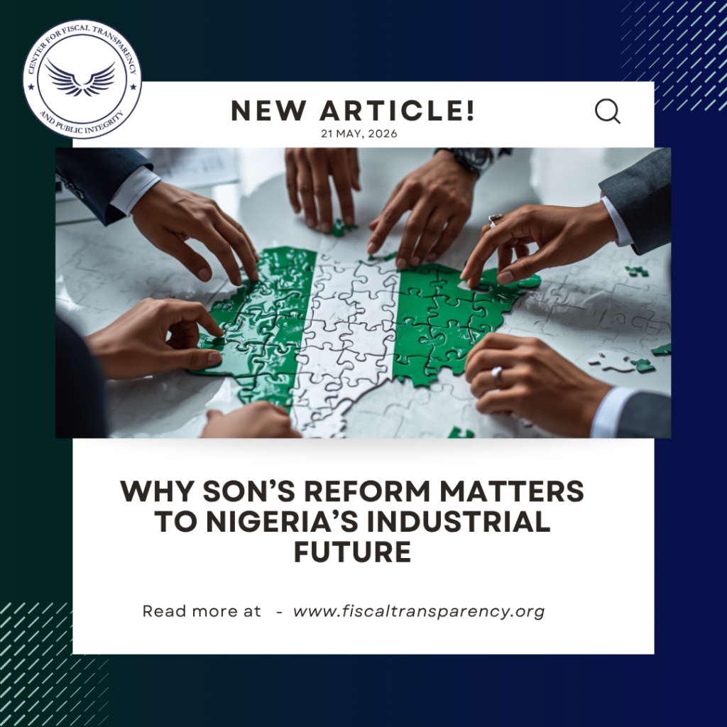 Why SON’s Reform Matters to Nigeria’s Industrial Future