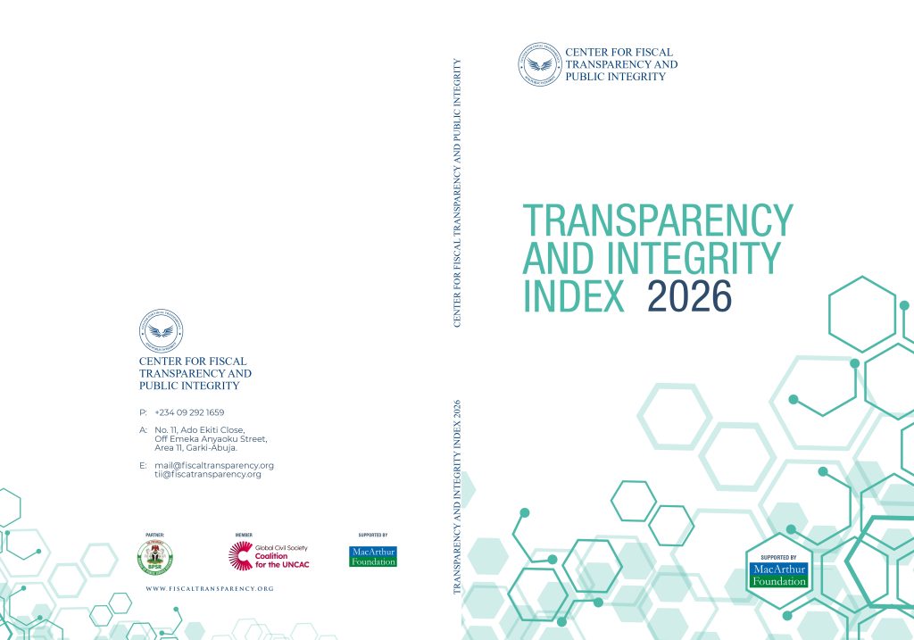 2026 TRANSPARENCY AND INTEGRITY INDEX: ONLY THREE STATES SCORE ABOVE 45% AS PUBLIC SECTOR DISCLOSURE REMAINS LOW