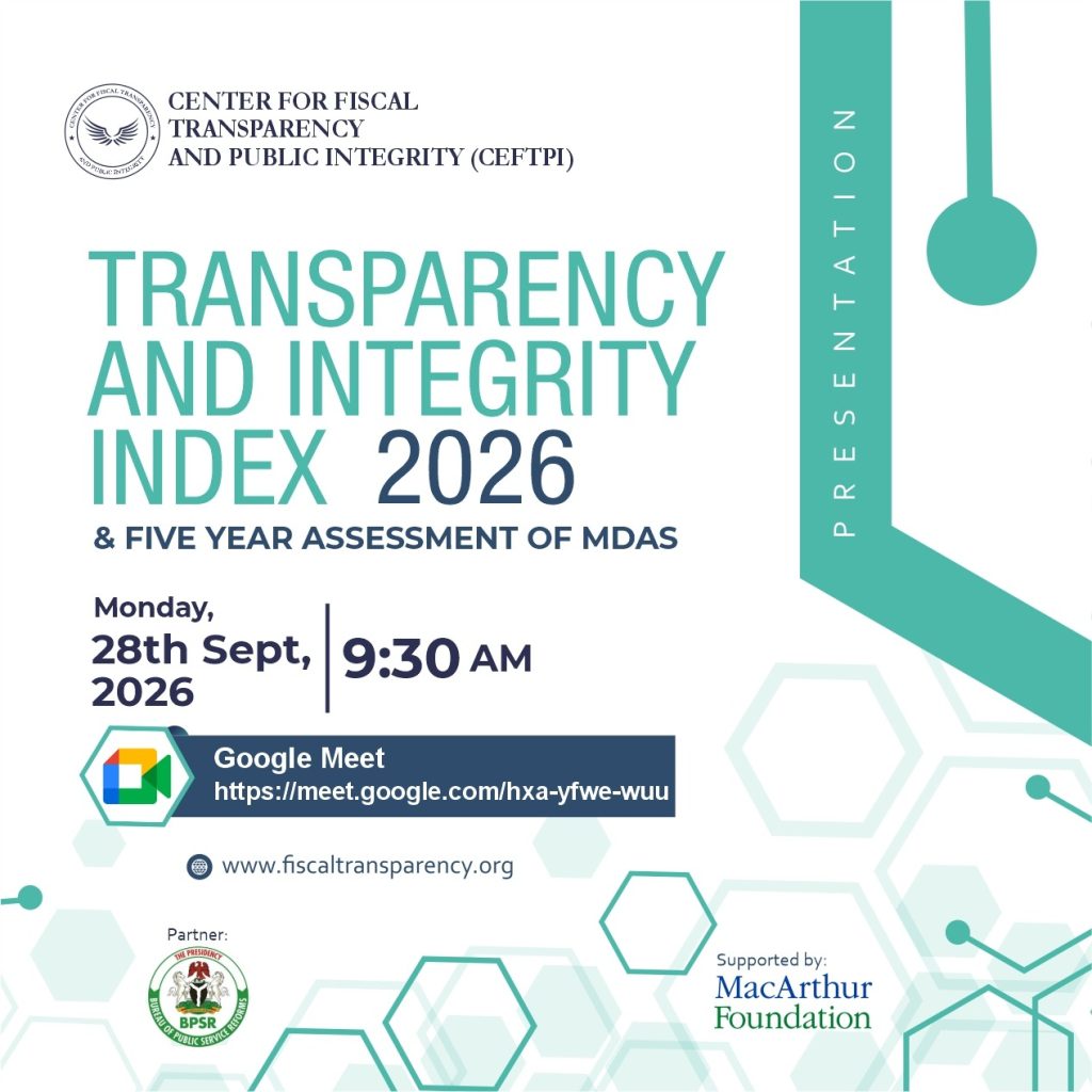 PRESENTATION OF TRANSPARENCY AND INTEGRITY INDEX (TII) 2026
